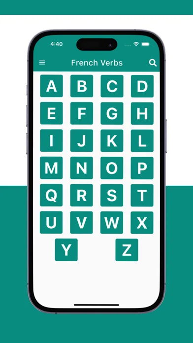 تصاویر French Verbs App