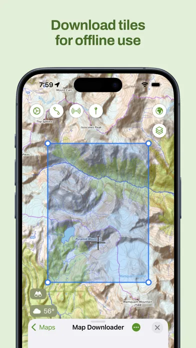 Maptrails スクリーンショット