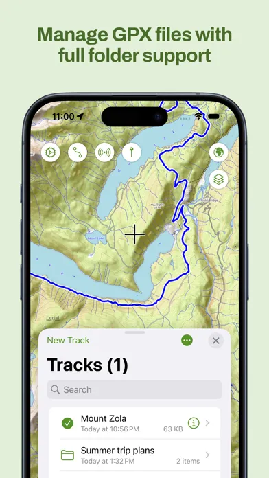 Maptrails スクリーンショット