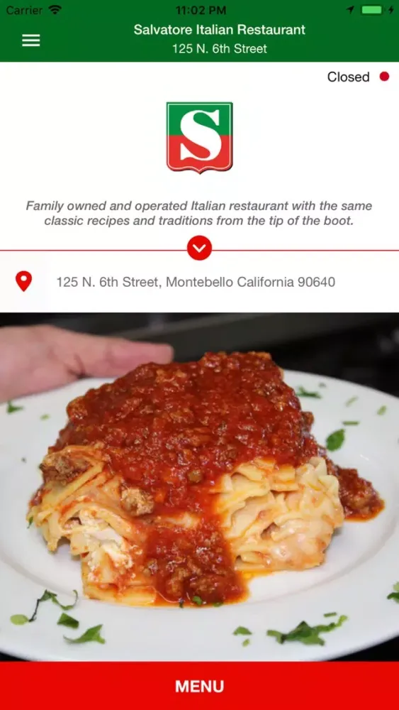 Salvatore Italian Restaurant Screenshots