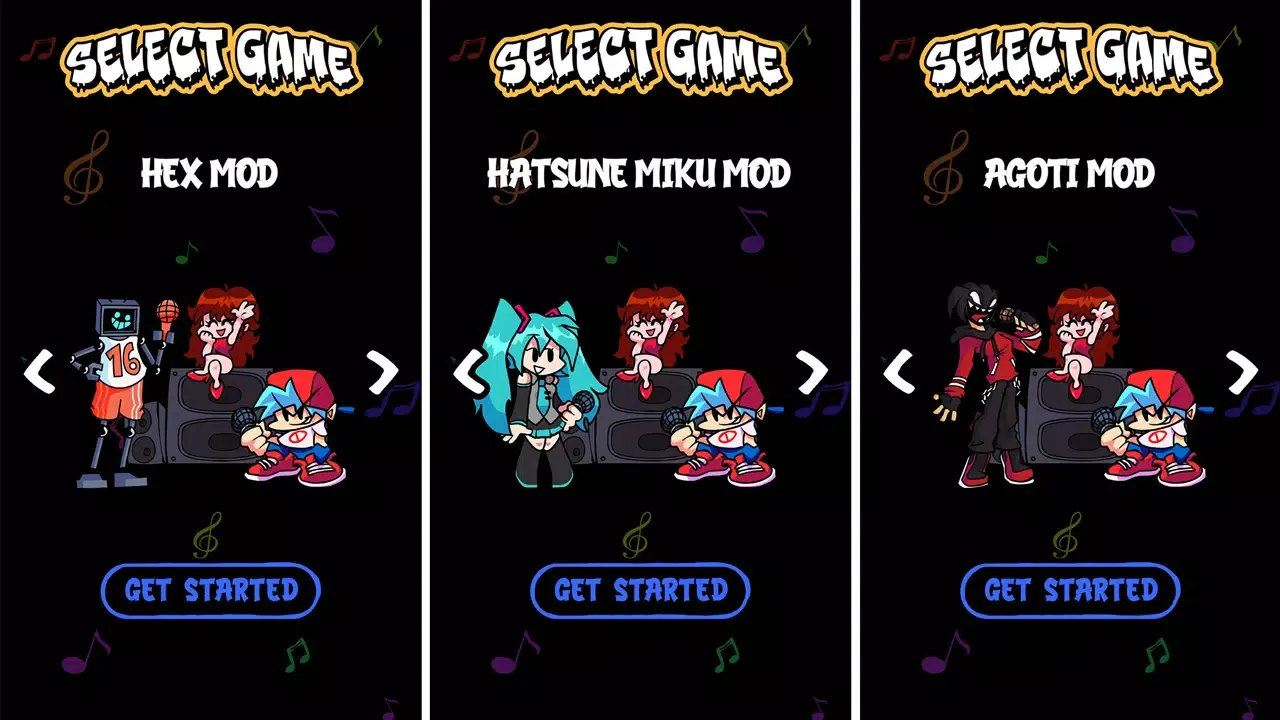 FNF Music Battle: Friday Funkin Full Mod应用截图