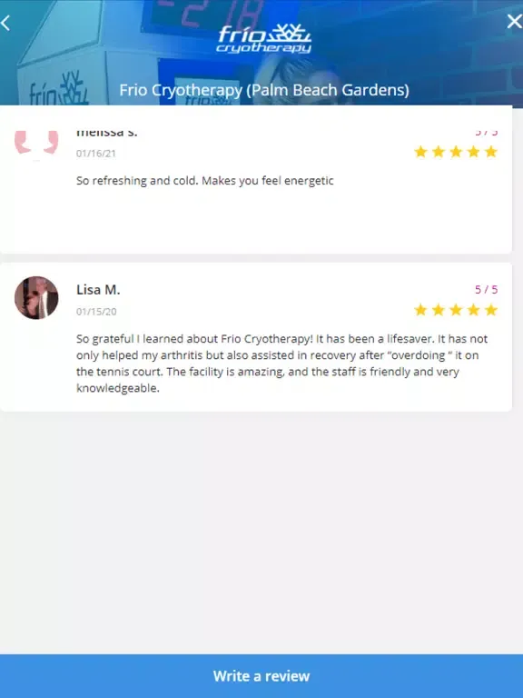 Frío Cryo iPad  Screenshots