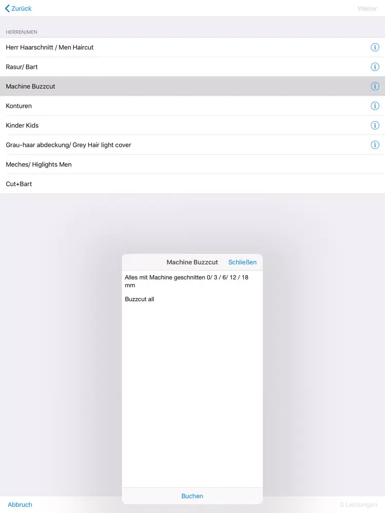 Frisør iPad  스크린샷