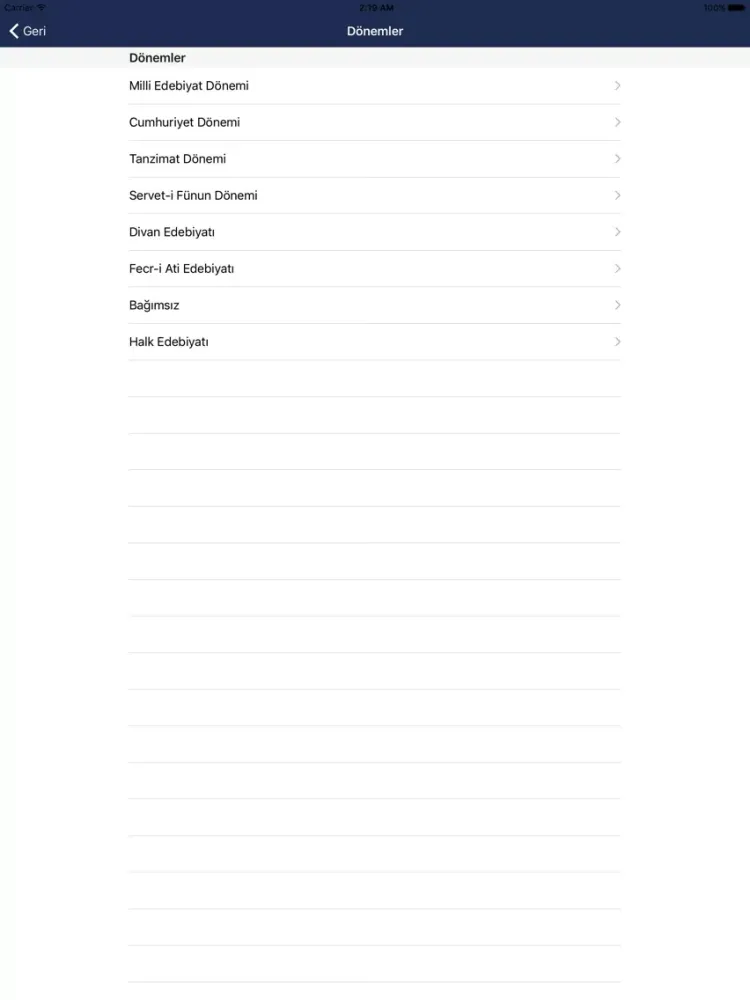صور YKS/LYS Edebiyat Yazar-Eser iPad 