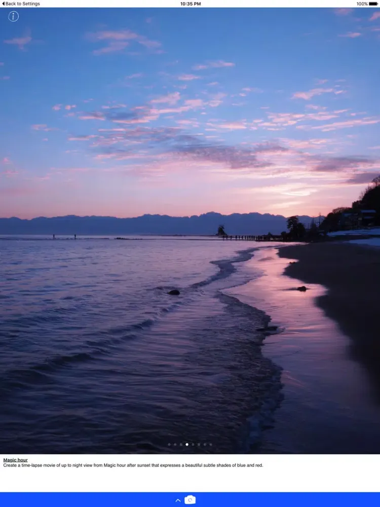 AirT-Lapse iPad Screenshots