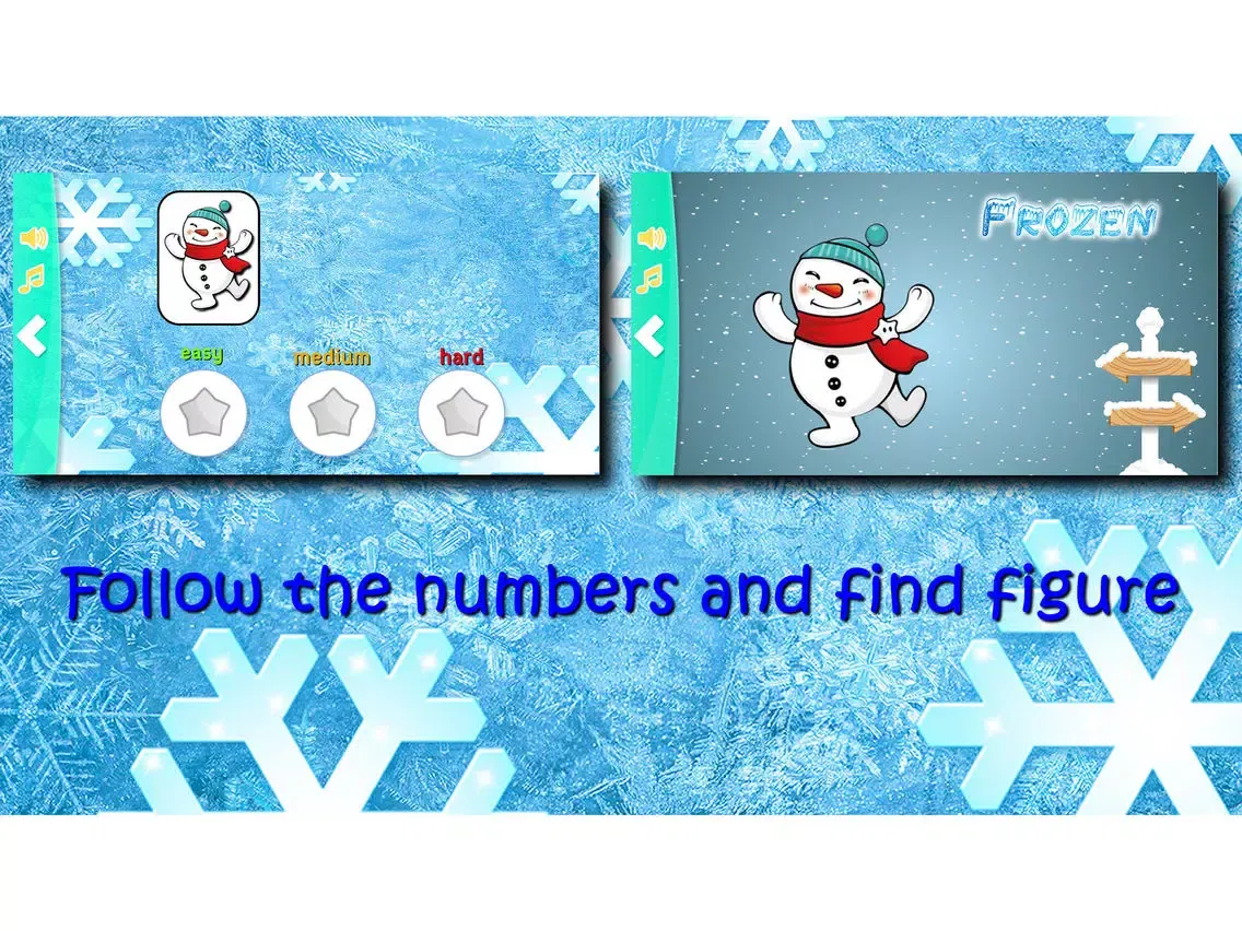 Frozen Connect The Dots iPad  स्क्रीनशॉट