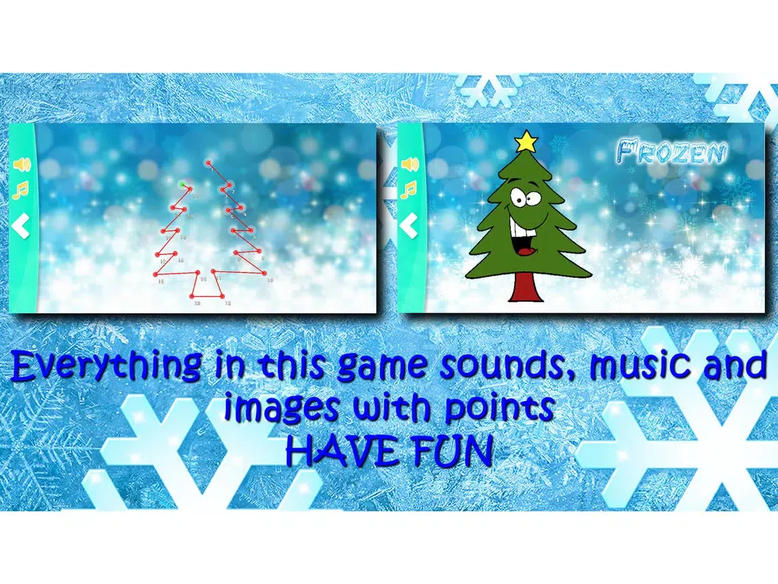Frozen Connect The Dots iPad  स्क्रीनशॉट