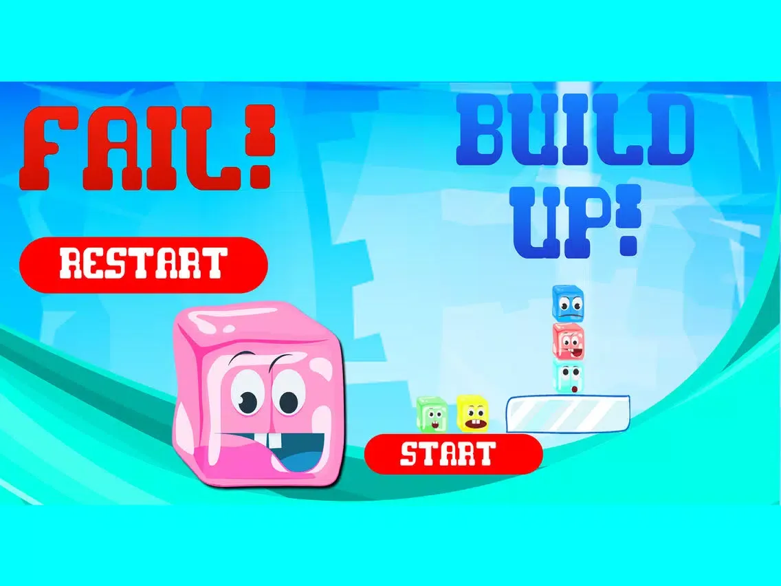 Frozen Ice Tower Blocks iPad Screenshots