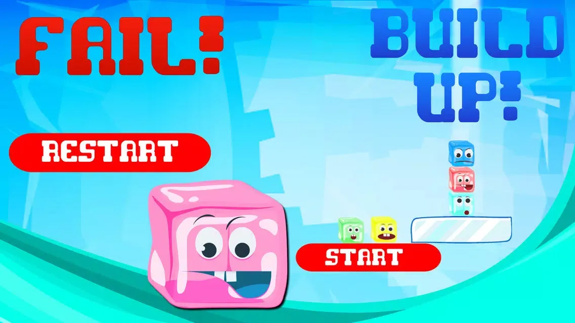 Frozen Ice Tower Blocks Screenshots