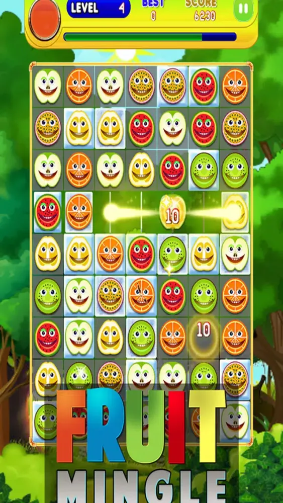 Captures d'écran de Fruit Mingle - Free Match 3 Fruits Puzzle Game