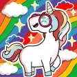 Fruits and Unicorn Emoji