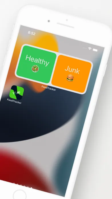 Скриншоты Yum - Food Tracker Widget