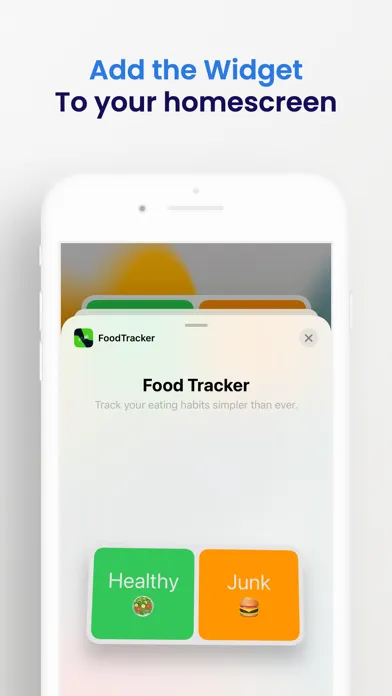 Скриншоты Yum - Food Tracker Widget