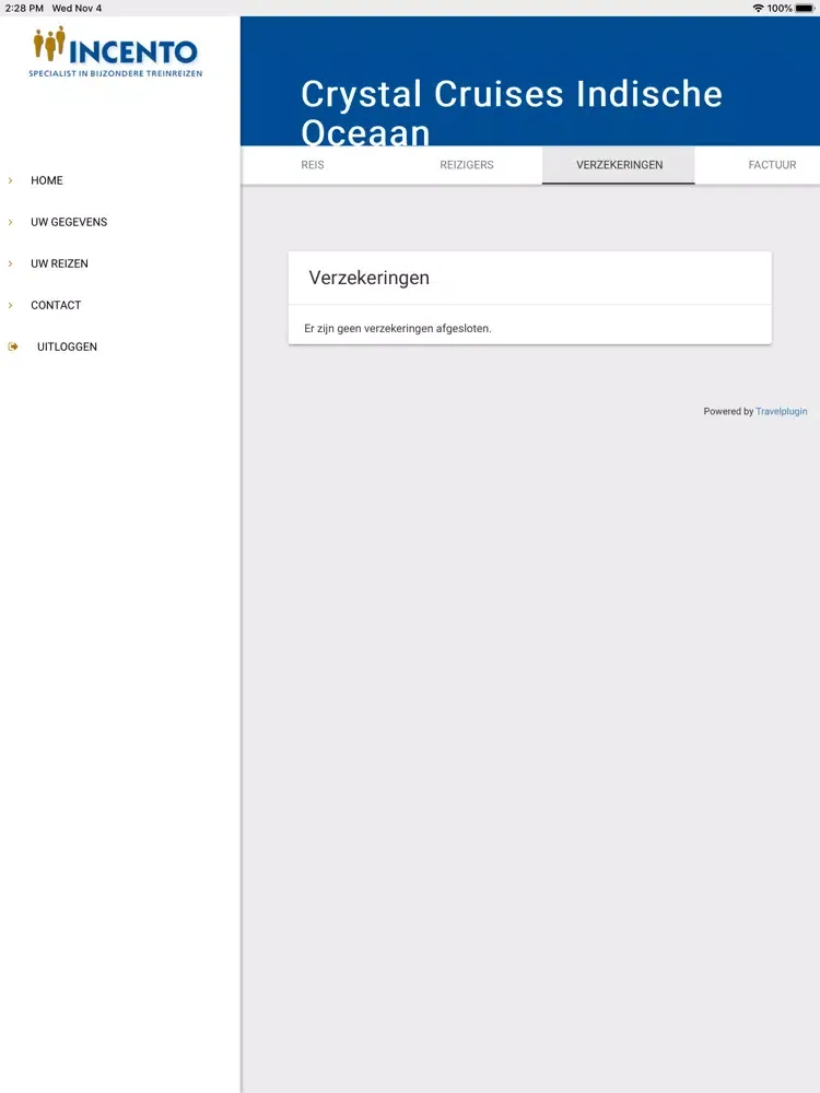 Capturas de pantalla de Mijn Incento iPad 