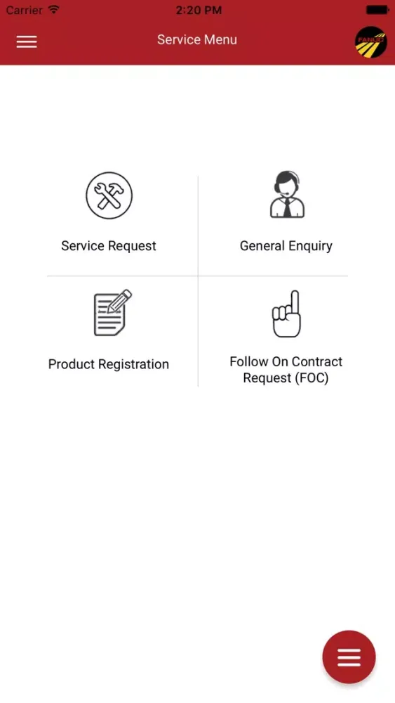 Screenshot di FANUCINDIA mSERVICE