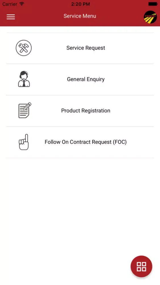 Screenshot di FANUCINDIA mSERVICE
