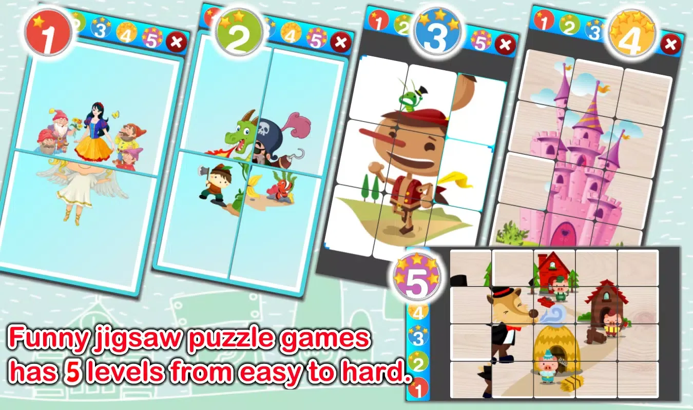 Fairy Tales Cards Games Screenshots