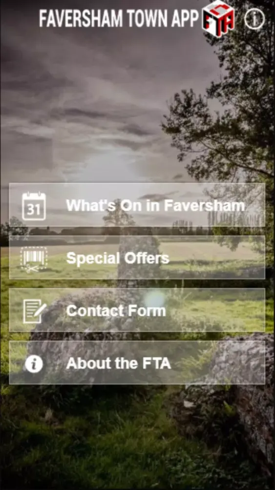 FTA - Faversham Town App Screenshots