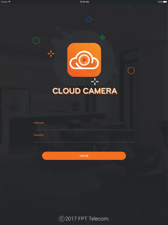 FPT Cloud Camera Surveillance iPad 应用截图