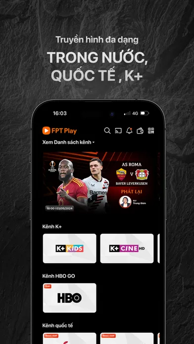 Ảnh chụp màn hình của FPT Play - Thể thao, Phim, TV
