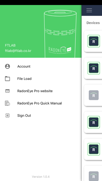 RadonEye Pro स्क्रीनशॉट