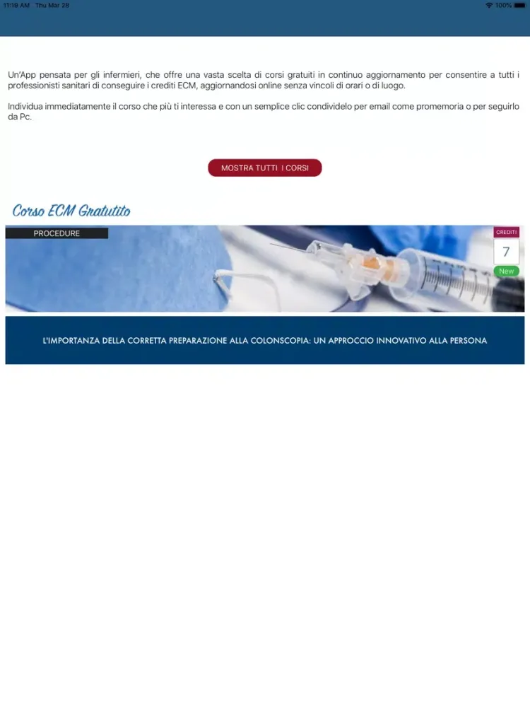 ECM Infermieri iPad 应用截图