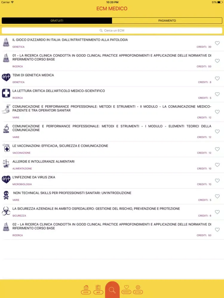 Скриншоты ECM Medico iPad 