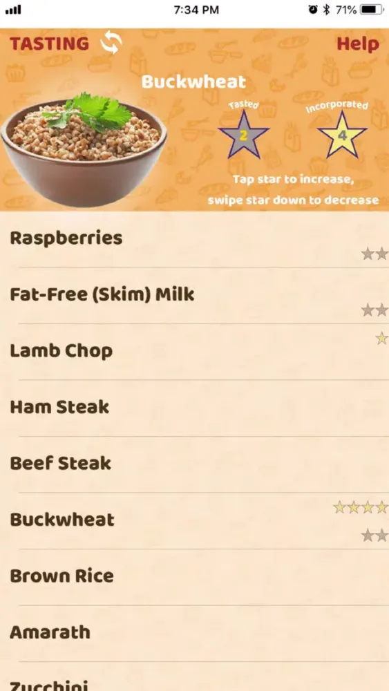 Fudo: Picky Eating Help سکرین شاٹس