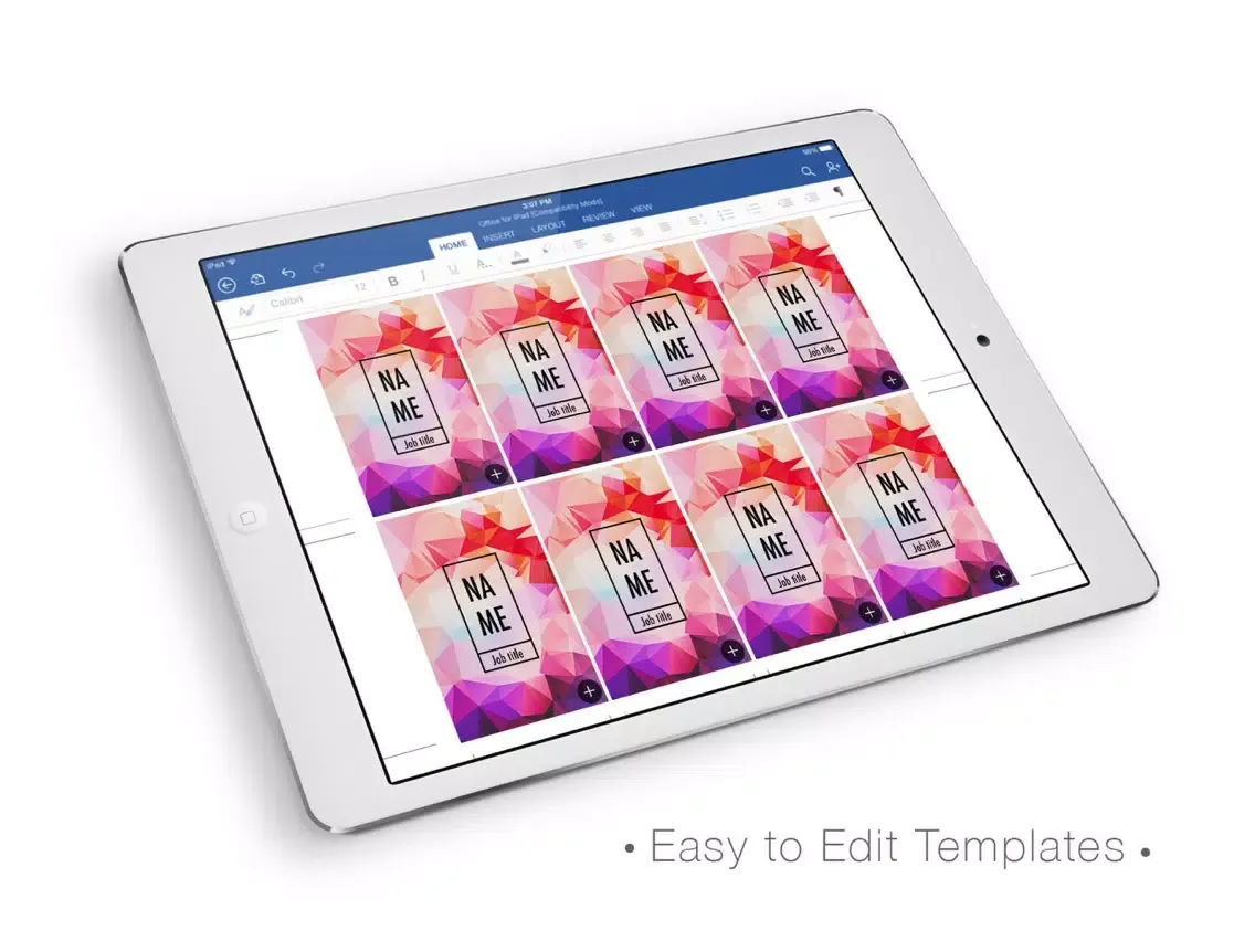 Fuel for MS Word iPad 应用截图