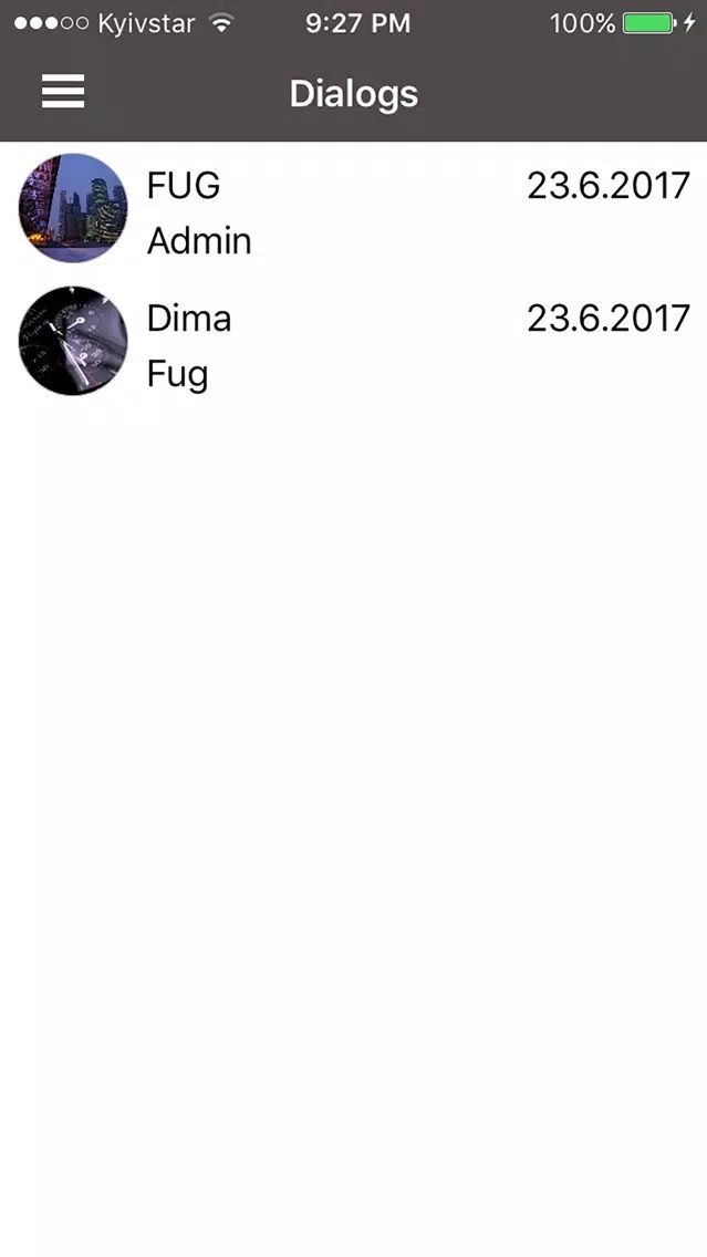 FUG Secret Chat应用截图