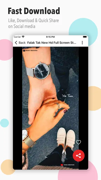 Full Screen Video Status 스크린샷