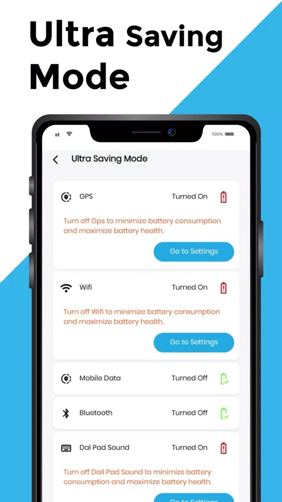 Zrzuty ekranu Full Battery 100% Alarm