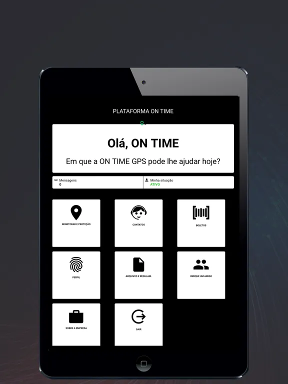 Captures d'écran de ONTIME RASTREAMENTO iPad 