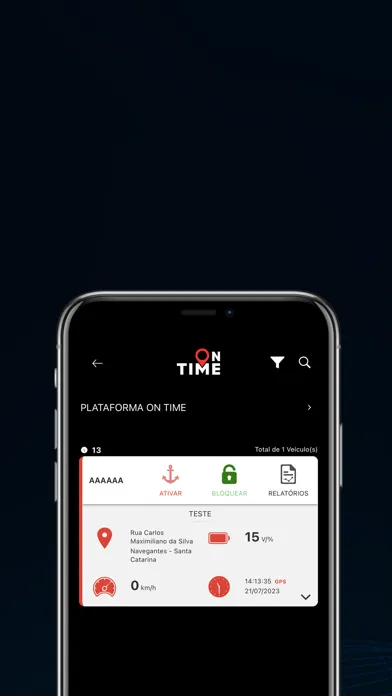 Captures d'écran de ONTIME RASTREAMENTO