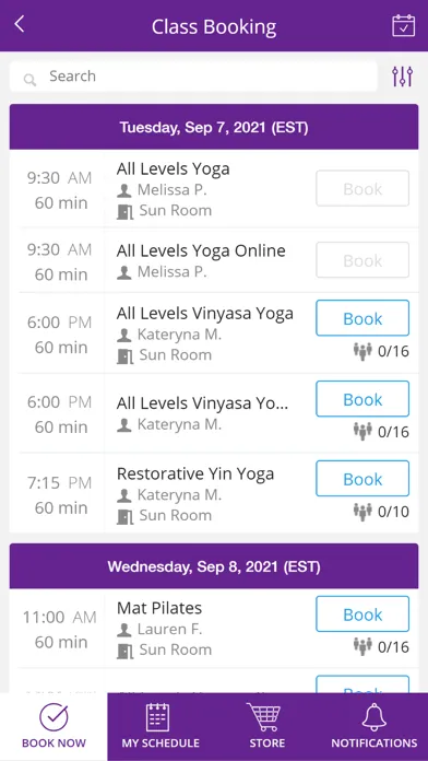 Fuller Yoga Pilates & Massage 스크린샷