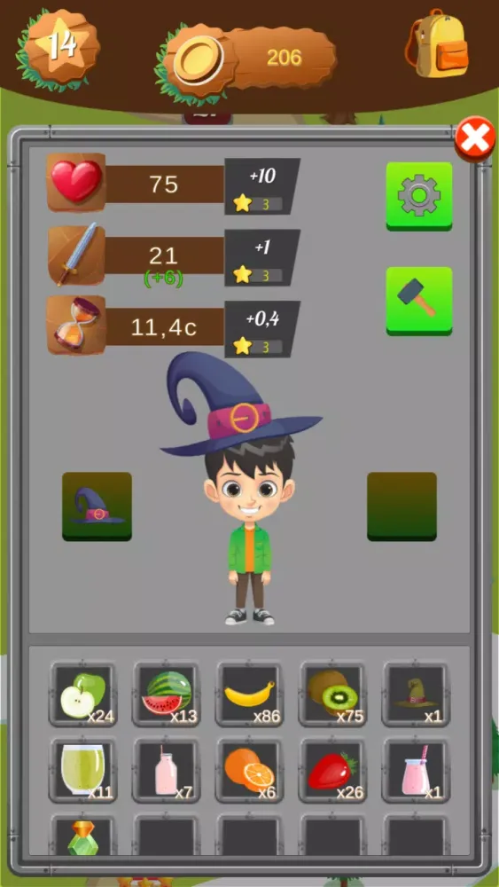 Magic math - RPG Offline 스크린샷