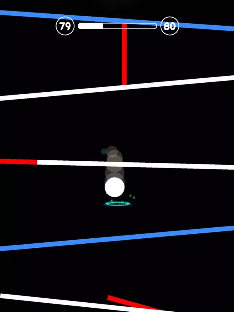 Tangkapan layar Ball Dropp! iPad 