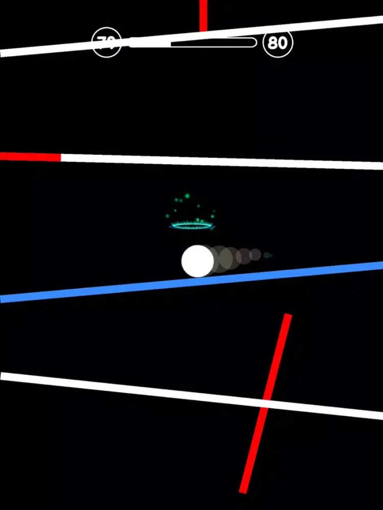 Tangkapan layar Ball Dropp! iPad 