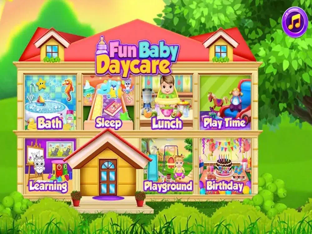 صور Fun Daycare Babysitter Game iPad 
