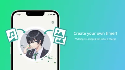 Tangkapan skrin Oshi Timer