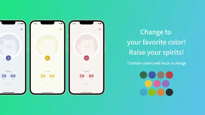 Tangkapan skrin Oshi Timer