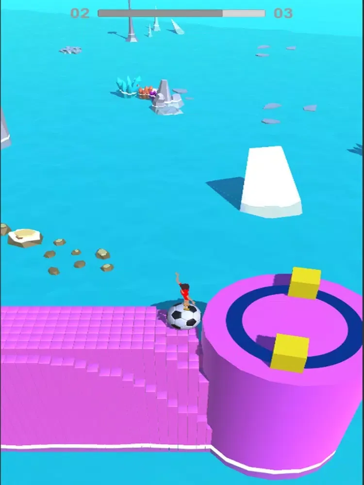 Fun Race Run : Funny Run Game iPad 應用截圖