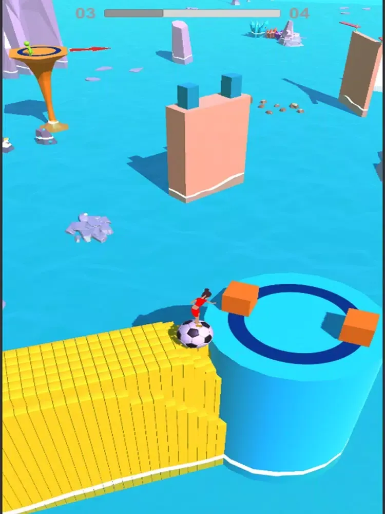 Fun Race Run : Funny Run Game iPad 應用截圖