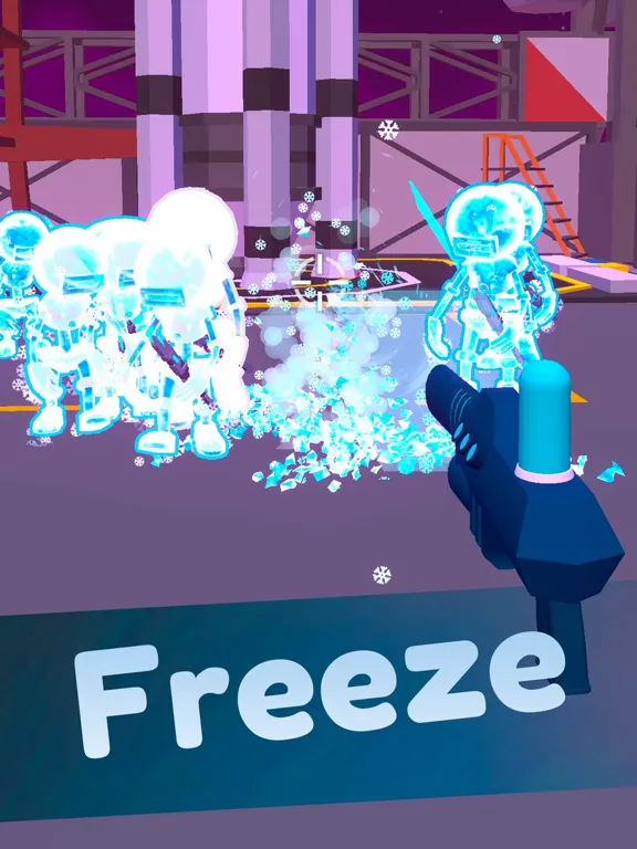 Captures d'écran de Crazy Gun Inventor iPad 