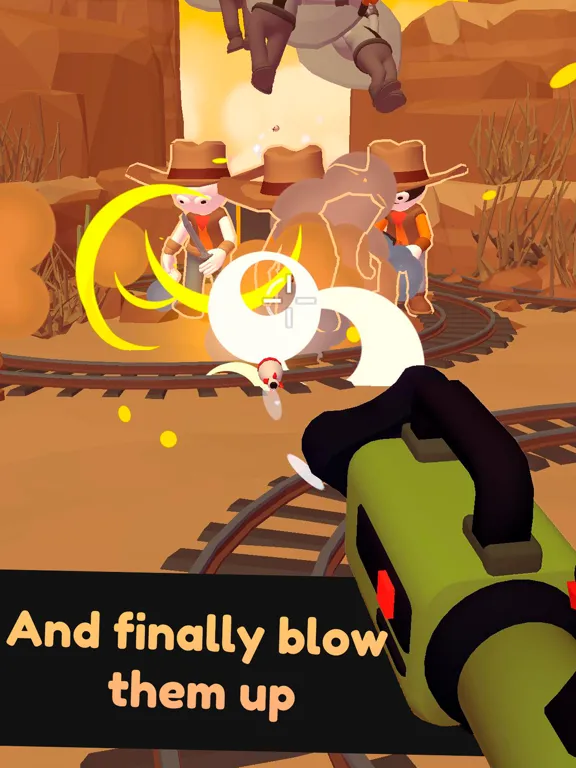 Captures d'écran de Crazy Gun Inventor iPad 