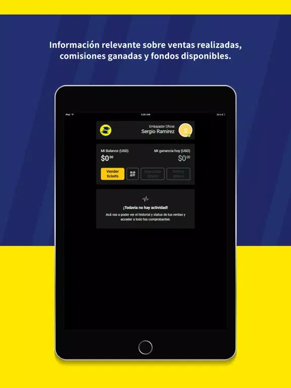 Captures d'écran de Ultramar Affiliates iPad 