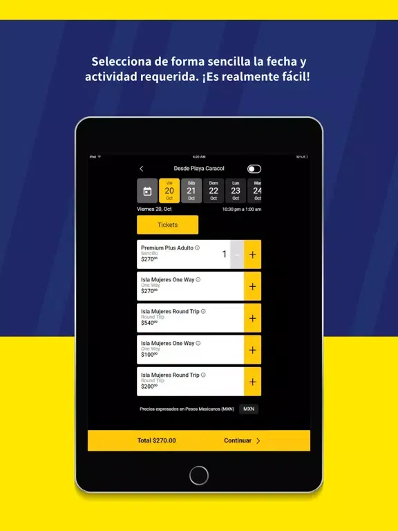 Captures d'écran de Ultramar Affiliates iPad 