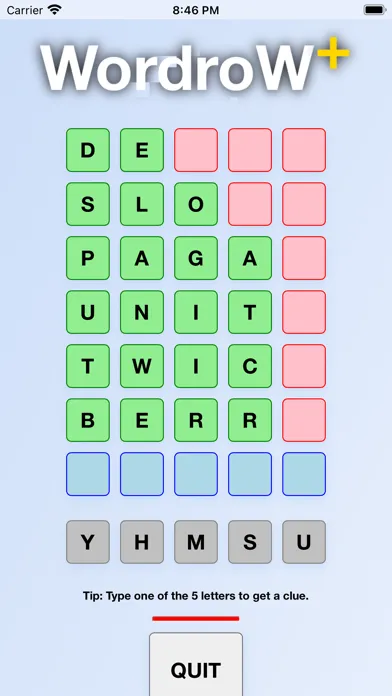 WordroW+ スクリーンショット