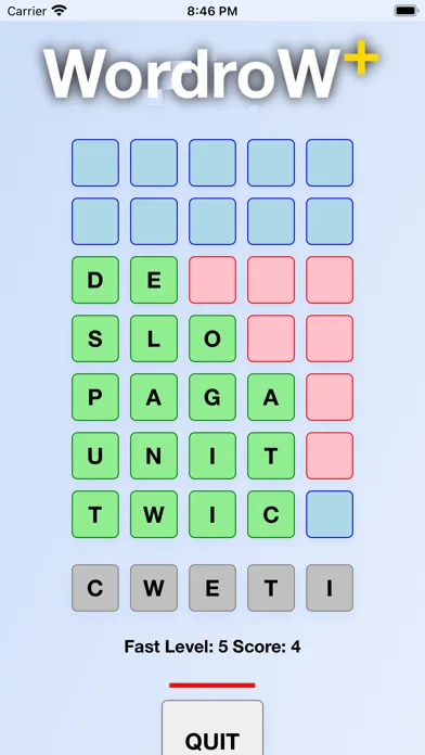 WordroW+ スクリーンショット