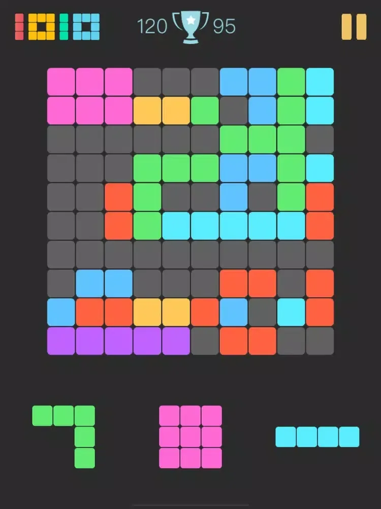 Captures d'écran de Fun Blocks Puzzle iPad 
